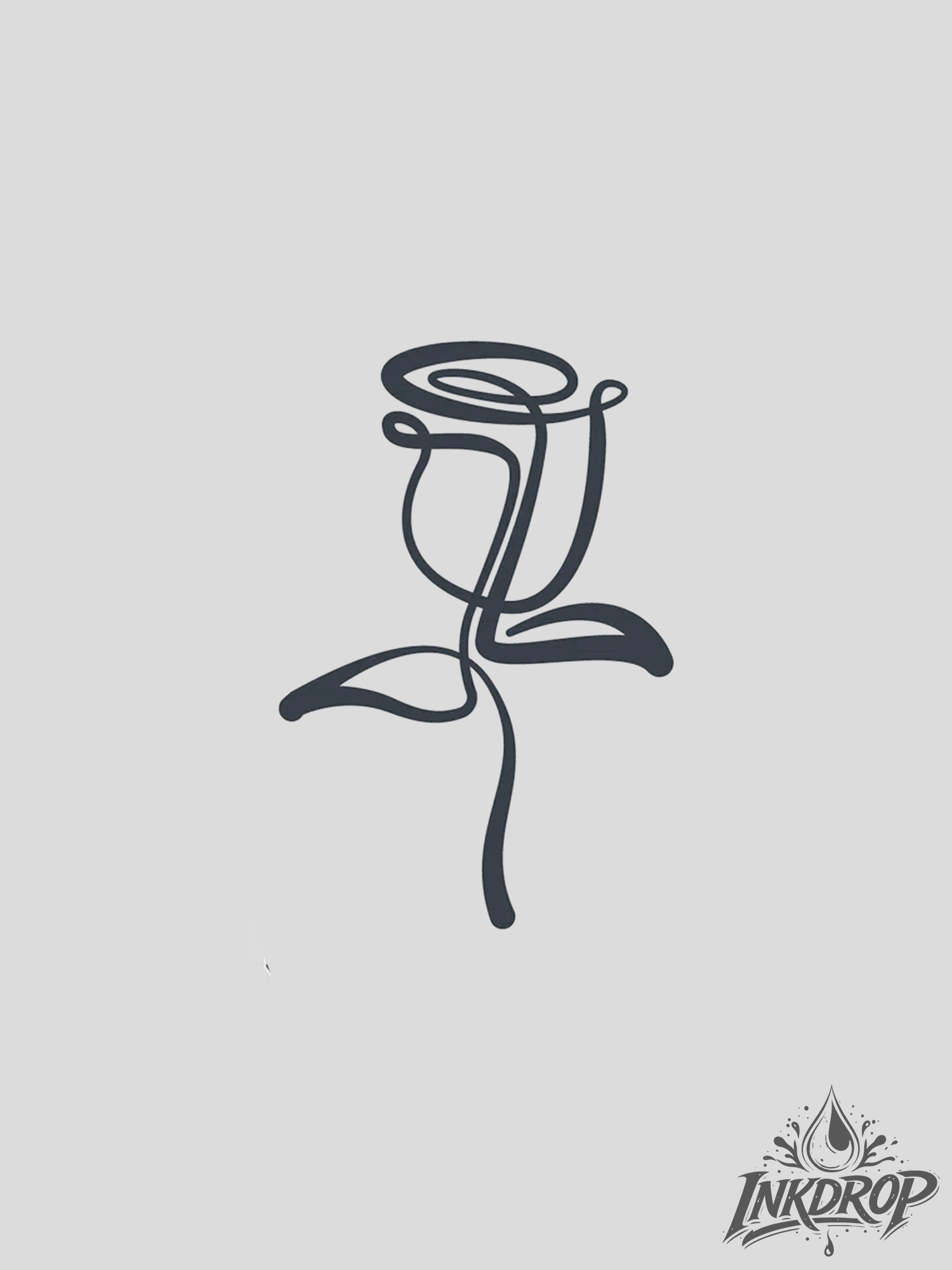 Trandafir Minimalist